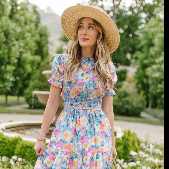 Ivy City Co Dresses & Skirts - Ivy City Co. Delia in Blue